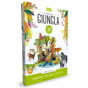 Il regno della giungla 3D. Ediz. a colori. Con gadget - Valentina Bonaguro, Valentina Manuzzato - Libro Sassi 2020, Sassi junior | Libraccio.it