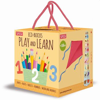 Play and learn. Numbers, shapes, colors, animals. Eco-blocks. Ediz. a colori - Mathew Neil - Libro Sassi 2020, Sassi junior | Libraccio.it