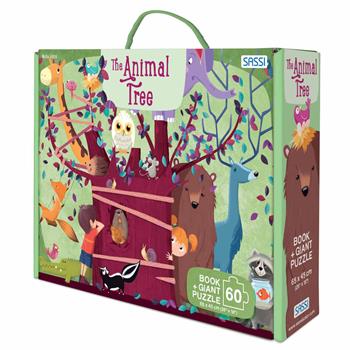 The animal tree. Ediz. a colori. Con puzzle - Nadia Fabris, Valentina Bonaguro - Libro Sassi 2020, Sassi junior | Libraccio.it