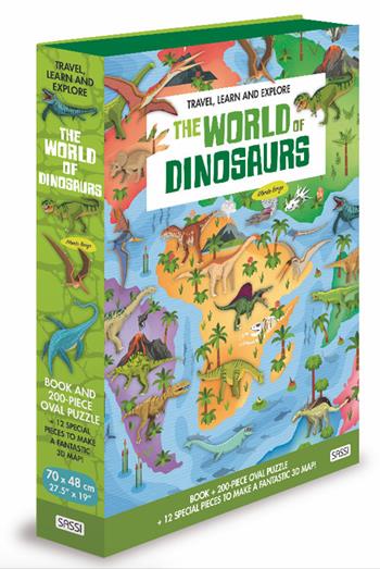 The world of dinosaurs. Travel, learn and explore. Ediz. a colori. Con puzzle - Alberto Borgo, Irena Trevisan - Libro Sassi 2020, Science | Libraccio.it