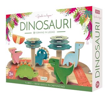 I dinosauri. Giochi in legno. Ediz. a colori. Con Giocattolo - Ester Tomè, Valentina Manuzzato, Francesco Legimi - Libro Sassi 2021, Sassi junior | Libraccio.it