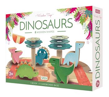 Dinosaurs. Wooden toys. Ediz. a colori. Con Giocattolo - Ester Tomè, Valentina Manuzzato, Francesco Legimi - Libro Sassi 2021, Sassi junior | Libraccio.it