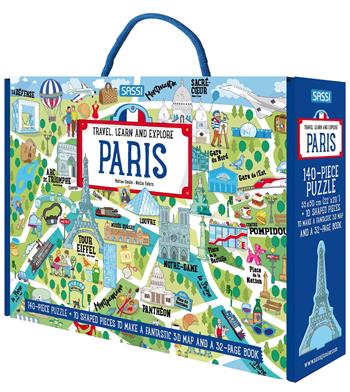 Paris. Travel, learn and explore. Ediz. a colori. Con puzzle - Matteo Gaule, Nadia Fabris, Irena Trevisan - Libro Sassi 2021, Science | Libraccio.it