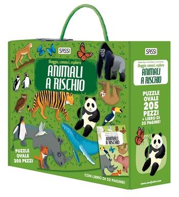 Animali a rischio. Viaggia, conosci, esplora. Ediz. a colori. Con puzzle - Matteo Gaule, Irena Trevisan, Gioia Alfonsi - Libro Sassi 2021, Science | Libraccio.it
