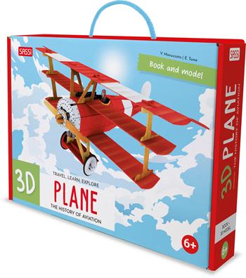3D Plane. The History of Aviation. Travel, Learn and Explore. Ediz. a colori. Con modellino 3D - Ester Tomè, Valentina Manuzzato - Libro Sassi 2021, Science | Libraccio.it