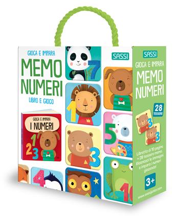 Memo numeri. Ediz. a colori. Con 28 tessere  - Libro Sassi 2023, Sassi junior | Libraccio.it