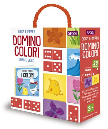 Domino colori. Ediz. a colori. Con 28 tessere - Matteo Gaule - Libro Sassi 2023, Sassi junior | Libraccio.it