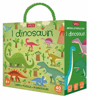 I dinosauri. Q-box. Ediz. a colori. Con puzzle  - Libro Sassi 2021, Sassi junior | Libraccio.it