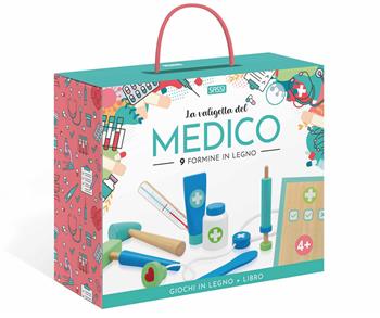 La valigetta del medico. Giochi in legno. Nuova ediz. Con 9 formine in legno - Matteo Gaule, Giulia Pesavento, Valentina Manuzzato - Libro Sassi 2021, Sassi junior | Libraccio.it