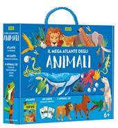 Il mega atlante degli animali. Ediz. a colori. Con puzzle. Con 40 Carte