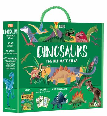 Dinosaurs. The Ultimate Atlas. Ediz. illustrata. Con puzzle - Giulia Pesavento, Mattia Cerato, Giulia Pesavento - Libro Sassi 2021, Science | Libraccio.it