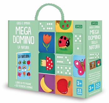 Natura. Mega-domino. Ediz. a colori. Con tessere domino - Matteo Gaule, Valentina Bonaguro - Libro Sassi 2021, Sassi junior | Libraccio.it