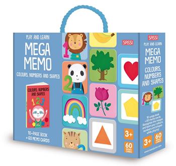 Colors, numbers, and shapes. Mega-memo. Ediz. a colori. Con tessere memo - Matteo Gaule, Ester Tomè - Libro Sassi 2021, Sassi junior | Libraccio.it
