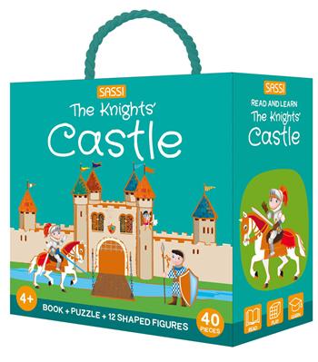 The knights' castle. Q-box. Con puzzle  - Libro Sassi 2024, Sassi junior | Libraccio.it