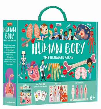 Human body. The ultimate atlas. Con puzzle. Con 40 Carte - Nadia Fabris, Mattia Cerato - Libro Sassi 2022, Science | Libraccio.it