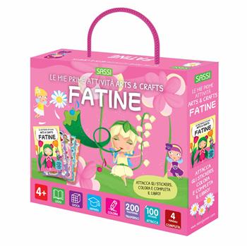 Fatine. Le mie prime attività arts & crafts. Ediz. a colori. Con penna speciale da ricalco. Con 100 sticker. Con 200 trasferibili - Giulia Meneguzzo - Libro Sassi 2022, Sassi junior | Libraccio.it