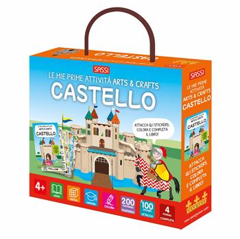 Castello. Le mie prime attività arts & crafts. Ediz. a colori. Con bastoncino da ricalco. Con 4 fondali. Con 200 trasferibili. Con 100 Adesivi - Irena Trevisan, Matteo Gaule, Giulia Meneguzzo - Libro Sassi 2022, Science | Libraccio.it