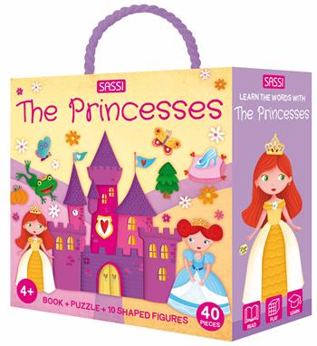 The princesses. Q-box. Ediz. a colori. Con 10 figure sagomate. Con puzzle - Matteo Gaule - Libro Sassi 2022, Sassi junior | Libraccio.it