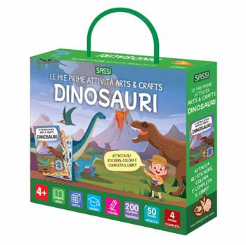 I dinosauri. Le mie prime attività arts & crafts. Ediz. a colori. Con 200 trasferibili. Con 50 Adesivi - Ester Tomè, Ester Tomè, Giulia Meneguzzo - Libro Sassi 2022, Science | Libraccio.it