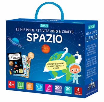 Lo spazio. Le mie prime attività arts & crafts. Ediz. a colori. Con 4 fondali. Con 200 trasferibili. Con 50 Adesivi - Valentina Bonaguro, Matteo Gaule, Giulia Meneguzzo - Libro Sassi 2022, Science | Libraccio.it