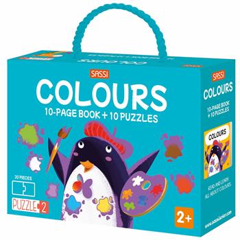 Colours. Puzzle 2. Ediz. a colori. Con 10 puzzle - Matteo Gaule, Ester Tomè - Libro Sassi 2022, Sassi junior | Libraccio.it