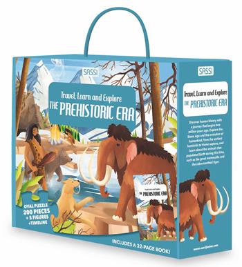 The Prehistoric era. Travel, learn and explore. Ediz. a colori. Con 5 figures. Con puzzle. Con timeline - Roberta Marcolin, Giulia Meneguzzo, Valentina Manuzzato - Libro Sassi 2022, Science | Libraccio.it