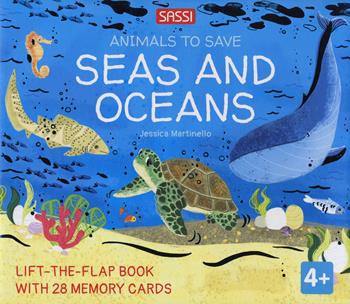 Seas and oceans. Animals to save. Con 28 memory cards - Jessica Martinello - Libro Sassi 2023, Sassi junior | Libraccio.it