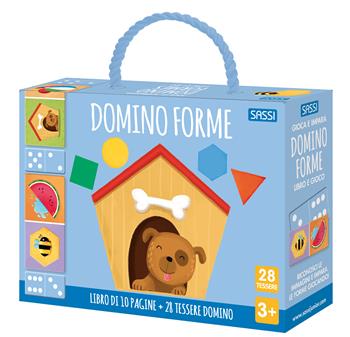 Gioca e impara. Domino forme. Ediz. a colori. Con 28 Tessere domino - Matteo Gaule - Libro Sassi 2023, Sassi junior | Libraccio.it