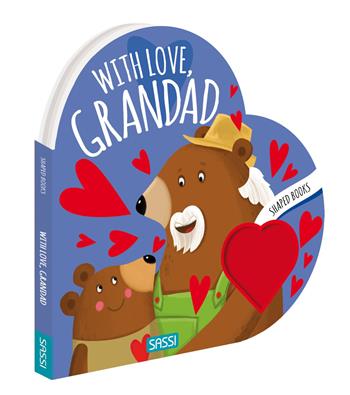 With love, grandad. Shaped books. Ediz. a colori - Valentina Bonaguro, Matteo Gaule - Libro Sassi 2023, Sassi junior | Libraccio.it