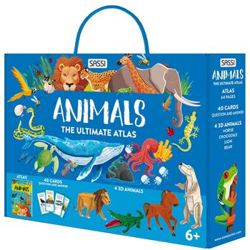 The ultimate atlas. Animals. Nuova ediz. Con 40 carte. Con puzzle - Giulia Pesavento - Libro Sassi 2024, Sassi junior | Libraccio.it