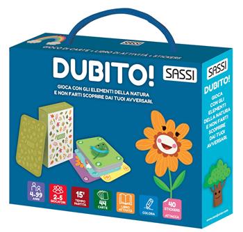Dubito! La natura. Ediz. a colori. Con 44 Carte. Con 40 Adesivi - Roberta Marcolin - Libro Sassi 2023, Sassi junior | Libraccio.it