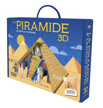 L'antico Egitto. La piramide 3D. Con 17 formine - Irena Trevisan, Alberto Borgo - Libro Sassi 2024, Sassi junior | Libraccio.it