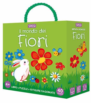 Il mondo dei fiori. Q-box. Con 10 figure sagomate. Con puzzle - Matteo Gaule - Libro Sassi 2023, Sassi junior | Libraccio.it