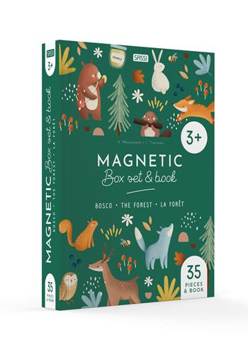 Bosco. Magnetic Box e book. Ediz. a colori. Con magneti - Valentina Manuzzato - Libro Sassi 2026, Sassi junior | Libraccio.it