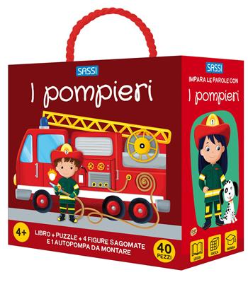 I pompieri. Q-box. Ediz. a colori. Con autopompa da montare. Con 4 figure sagomate. Con puzzle - Matteo Gaule - Libro Sassi 2023, Sassi junior | Libraccio.it