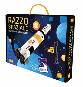 Il razzo spaziale 3D. Costruisci il tuo razzo! Ediz. a colori. Con modellino - Alberto Borgo, Ester Tomè, Francesco Legimi - Libro Sassi 2023, Sassi junior | Libraccio.it