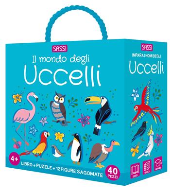 Il mondo degli uccelli. Q-box. Con Gioco  - Libro Sassi 2024, Sassi junior | Libraccio.it
