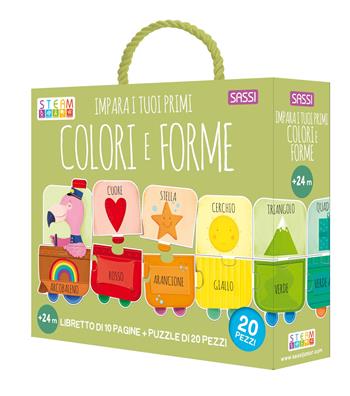 Impara i tuoi primi colori e forme. Ediz. a colori. Con puzzle - Matteo Gaule - Libro Sassi 2024, Sassi junior | Libraccio.it
