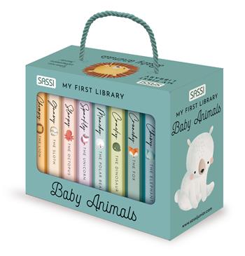 Baby animals. My first library. Ediz. a colori - Roberta Marcolin, Valentina Manuzzato - Libro Sassi 2025, Sassi junior | Libraccio.it