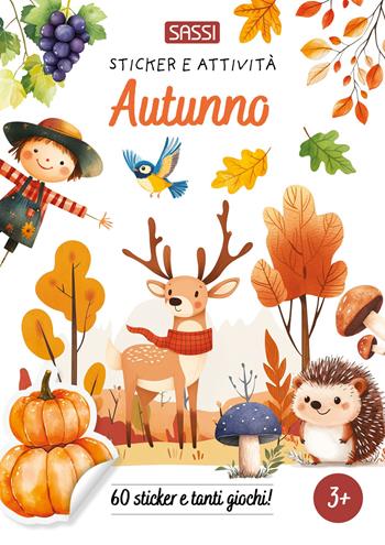 Autunno. Sticker e attività. Ediz. a colori - Maria Sara Mabilia - Libro Sassi 2026, Sassi junior | Libraccio.it