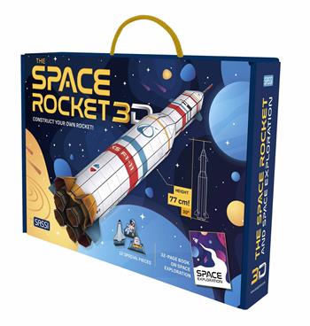 The space rocket 3D. Construct your own rocket! Ediz. a colori. Con modellino - Ester Tomè, Alberto Borgo, Francesco Legimi - Libro Sassi 2023, Sassi junior | Libraccio.it