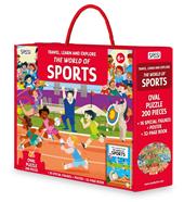 The world of sports. Travel, learn and explore. Ediz. a colori. Con oval puzzle. Con 16 special figures. Con Poster