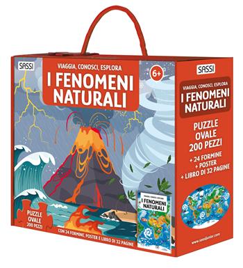 I fenomeni naturali. Viaggia, conosci, esplora. Ediz. a colori. Con 24 formine. Con puzzle ovale. Con Poster - Matteo Gaule - Libro Sassi 2024, Sassi junior | Libraccio.it