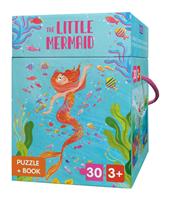 The little mermaid. Puzzle and book. Ediz. illustrata