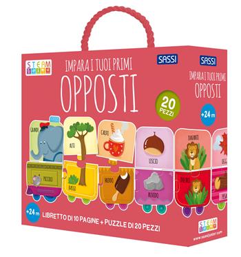 Impara i tuoi primi opposti. Steam puzzle. Ediz. a colori. Con puzzle - Matteo Gaule - Libro Sassi 2024, Sassi junior | Libraccio.it