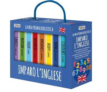 La mia prima biblioteca. Imparo l'inglese - Roberta Marcolin - Libro Sassi 2025, Sassi junior | Libraccio.it