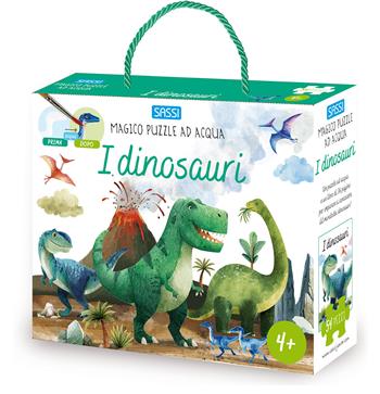 I dinosauri. Magico puzzle ad acqua. Ediz. a colori. Con pennello. Con puzzle da 54 pezzi - Matteo Gaule - Libro Sassi 2026, Sassi junior | Libraccio.it