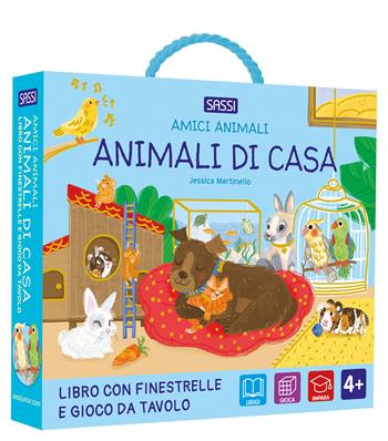 Animali di casa. Amici animali. Con gioco da tavolo - Jessica Martinello - Libro Sassi 2024, Sassi junior | Libraccio.it