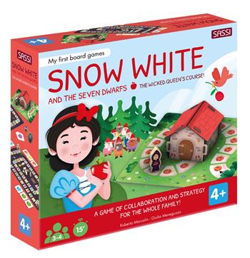 Snow white and the seven dwarfs. The wicked queen's course! My first board games. Ediz. a colori. Con casetta 3D da costruire. Con 8 pedine di legno. Con 2 tabelloni. Con 49 Carte - Roberta Marcolin, Giulia Meneguzzo - Libro Sassi 2024, Sassi junior | Libraccio.it