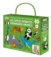 Les espèces ménacées. Voyage, découvre, explore- Endangered animals. Travel, learn and explore. Ediz. bilingue